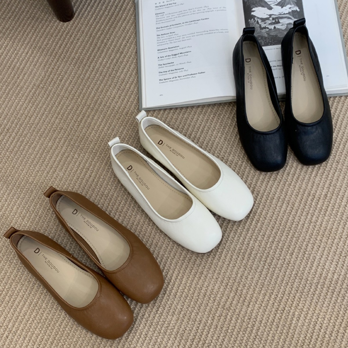 Soft Sole Flat For Women 2025 Autumn New Style To Match Skirts Grandma Loafers French Mary Jane Small Leather Shoes_vogvips.com