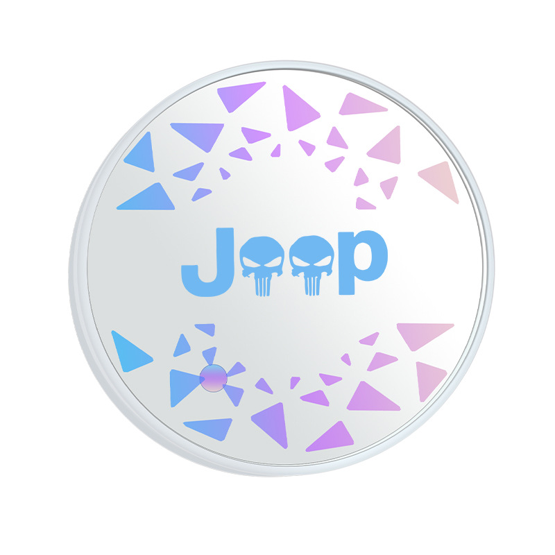 Aplicable a la ventana triangular de Jeep luz de atmósfera inductiva inteligente montada en automóviles lámpara decorativa de color iluminada led luz de atmósfera modificada