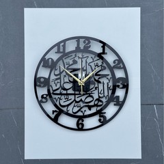 国境を越えた新しい製品モダンでシンプルなアクリル壁時計リビングルームコーヒーショップ装飾サイレントスイープ秒錬鉄時計装飾品
