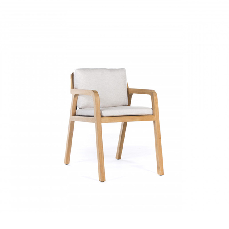 Mesas y sillas al aire libre, villas de patio, sillas de ratán de madera maciza, balcones combinados, teca, ratán, muebles de jardín de ocio al aire libre al aire libre