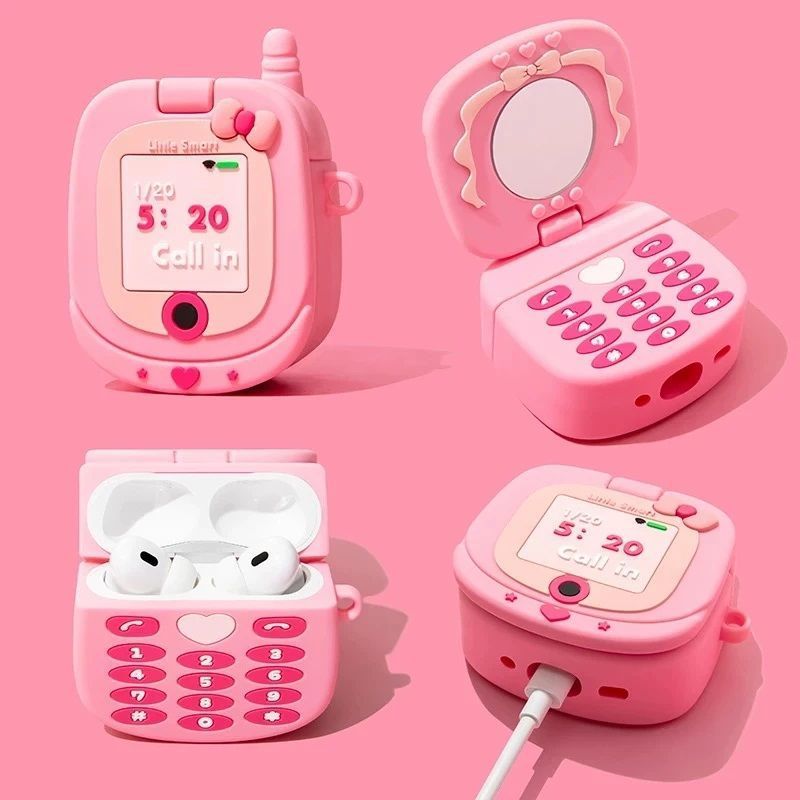 クロスボーダー立体赤色トマトはAirpods4アップル無線bluetoothイヤホン保護カバー3世代Pro2を適用します。|undefined