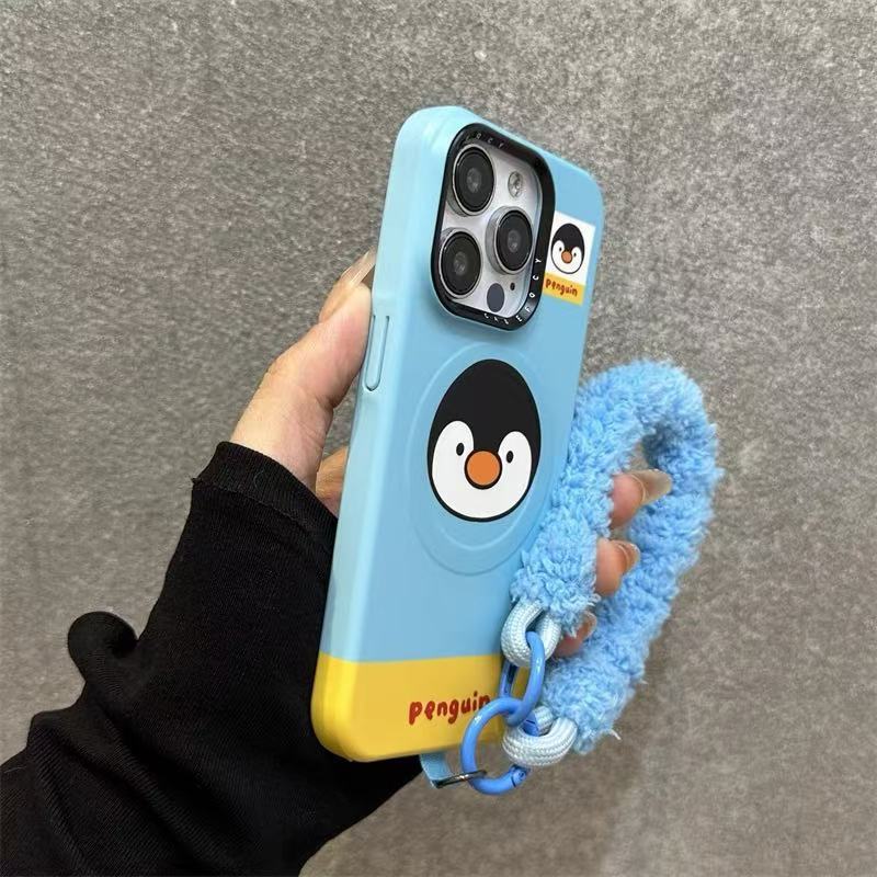 Cartoon a juego de color magnético West Highland funda para teléfono móvil para iphone16promax nuevo Apple 14/13 femenino 15p