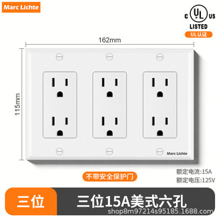 118��UL�J�C��ҎGFCI�_�P��ȫ������λ15A��ʽ���������p����