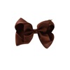 Children's hairgrip with bow, cute hair accessory, 12cm, Korean style, 20 colors