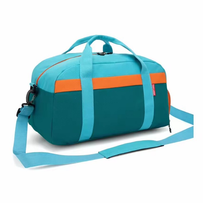 Cross-Border New Children's Luggage Bag Suitable for Boys and Girls School Practice or Overnight Travel Green Travel Bag