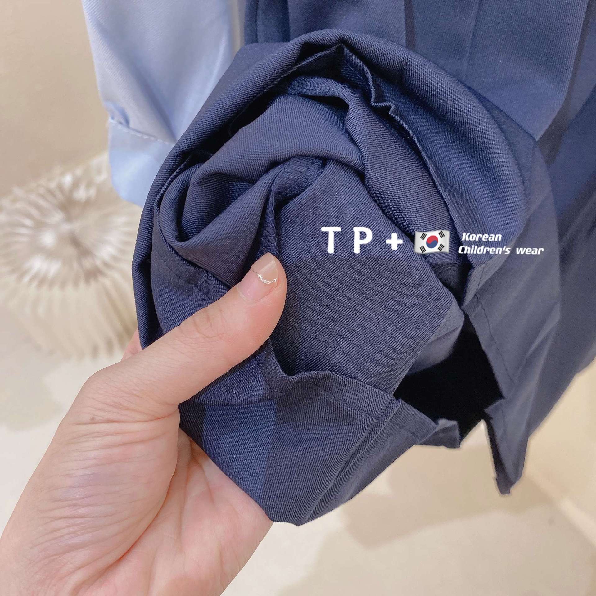 Cal salada siete niñas estilo de la Universidad vestido otoño niños nueva camisa falda falso dos piezas bebé princesa vestido moda