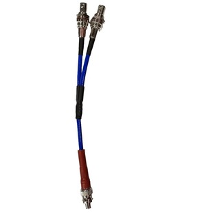 High voltage connector SHV revolution two SHV female BNC head coaxial RF test line 5000V RG142 silver plated wire