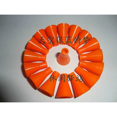 Plastic arrow nocks, tail Motorcycle tail - 4-millimeters