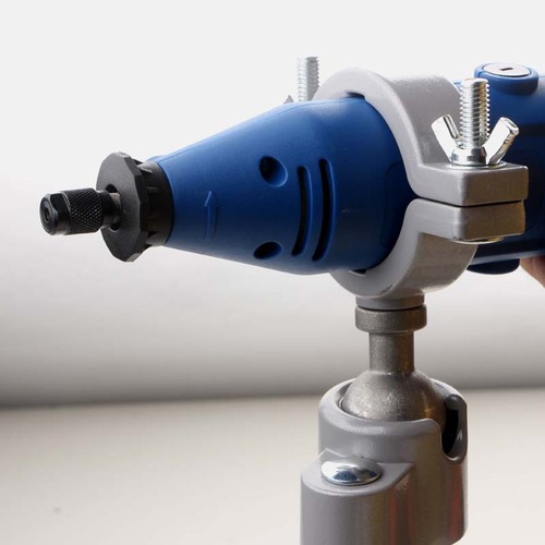 Multi-directional bench vise Electric drill gimbal 360-degree universal rotating fixed bracket electric drill vise