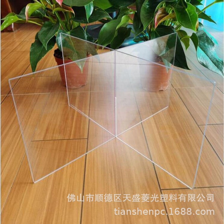 哇噢透明PC片材双面PC板雕刻加工 工业工程防护防刮花耐力板