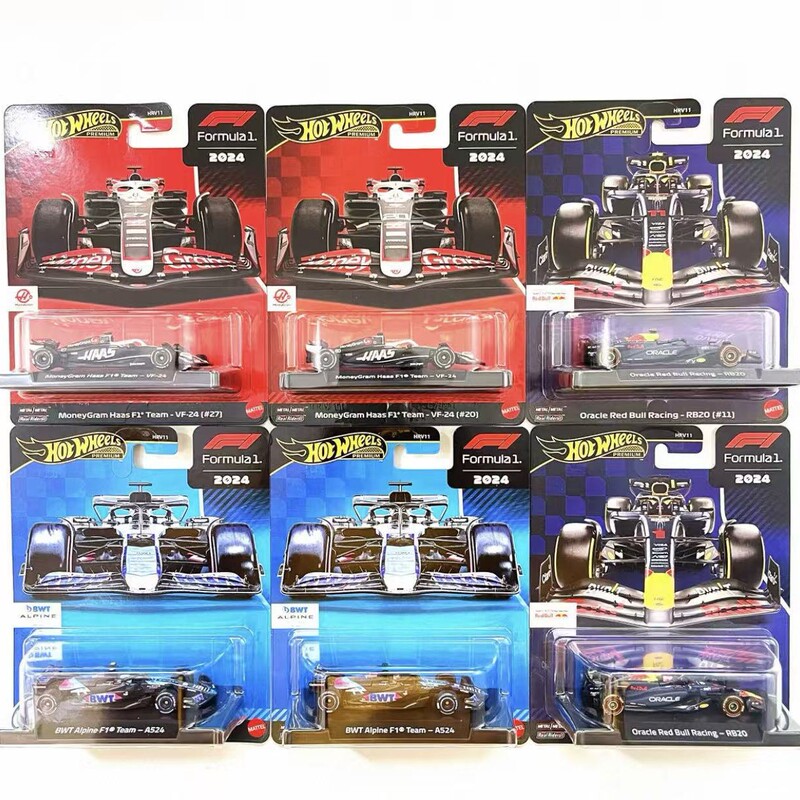 New in stock: Mattel Hot Wheels Ferrari F1 Gold Label Collector's Limited Edition Car Model McLaren Mercedes