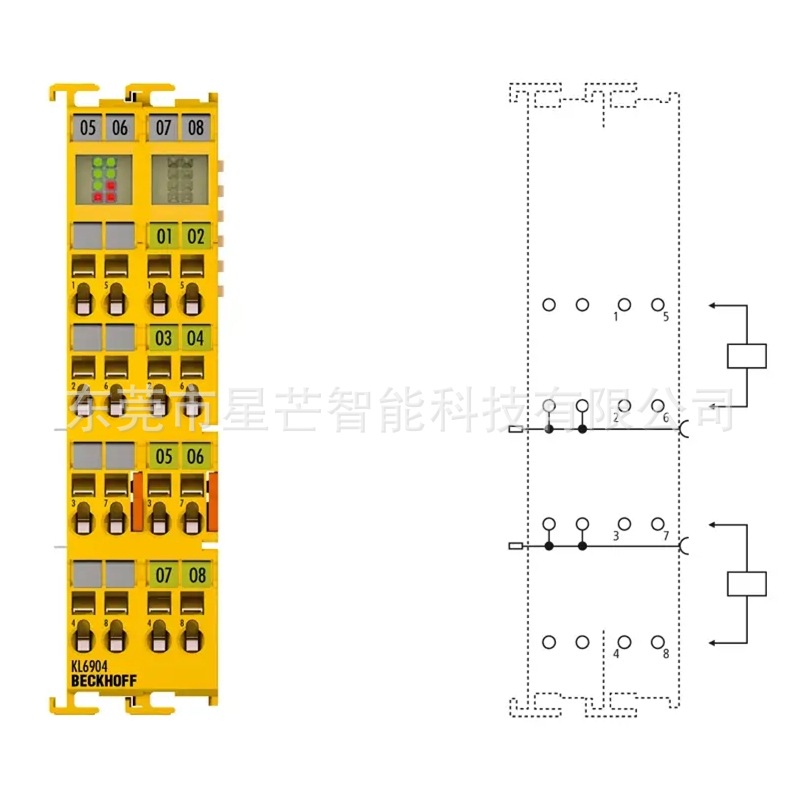倍福KL6904总线端子模块德国BECKHOFF模块KL6904全新原装现货议价