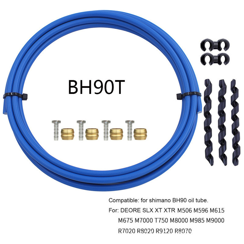 Tubo de aceite de disco de aceite de bicicleta X-CANSUN BH59 BH90 enlace de velocidad/Magula manga de presión de líquido de freno trenzado de nylon