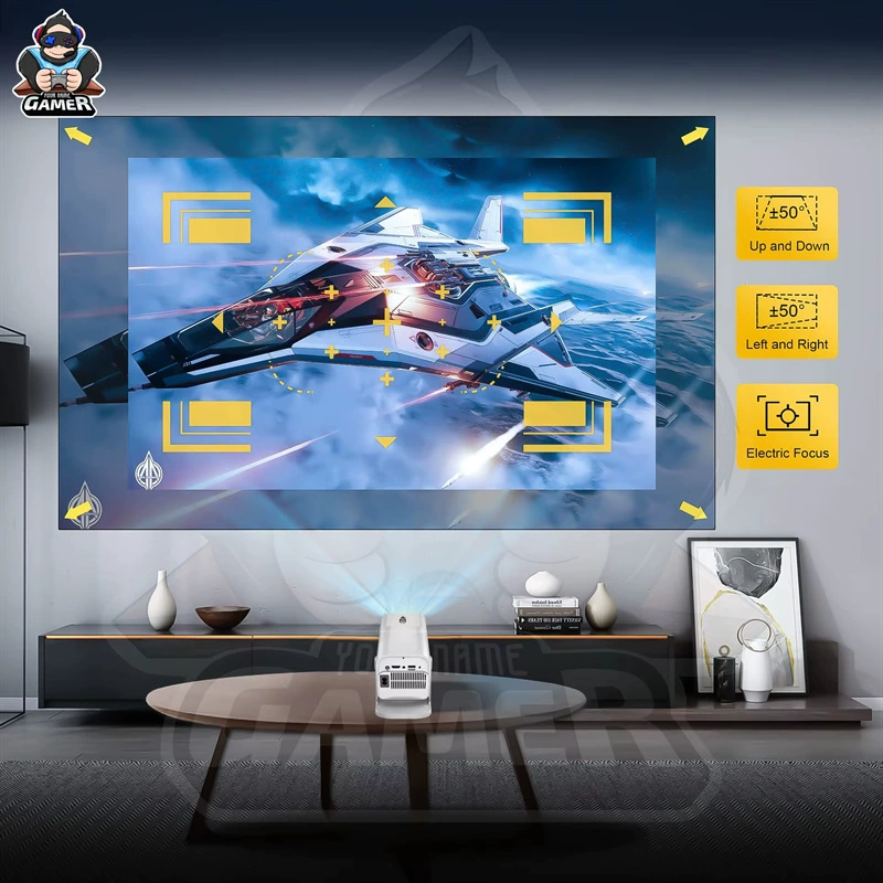 Глобальная/международная HCS350 pro портативная домашняя 6G Android игровая проектор с 37000 играми