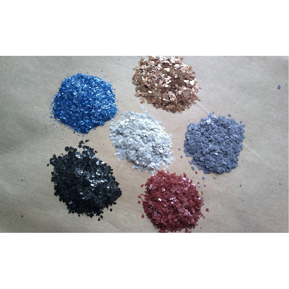 岩片1-3mm　彩色岩片　彩色云母片1-3mm　能生产各种颜色目数