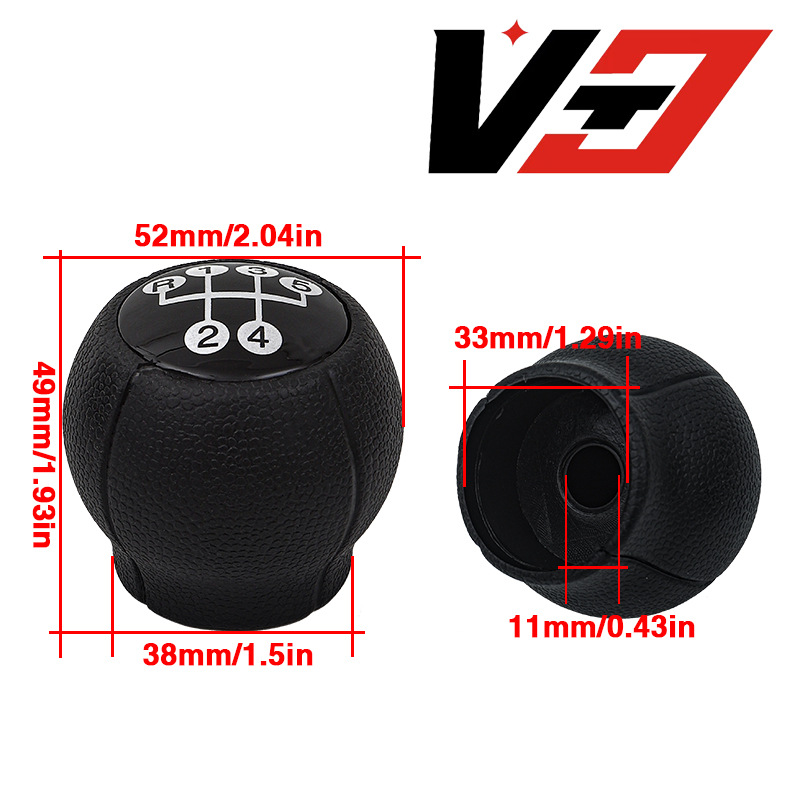 Suitable for Opel Popular Models, Gearbox Car Knob, Handball Gear Shift Lever, Shift Knob, Cabin Modification Accessories