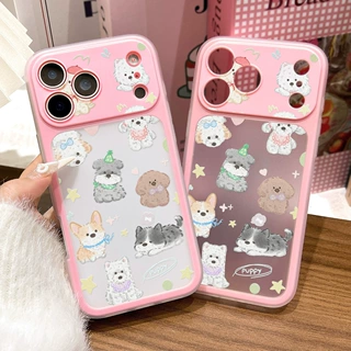适用iPhone18ProMax可爱小狗狗二合一手机壳苹果16小众15精孔代发