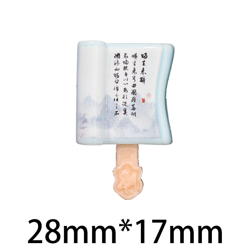仿真卡通冰淇淋雪糕树脂食玩diy饰品配件奶油胶手工发夹材料批发|undefined