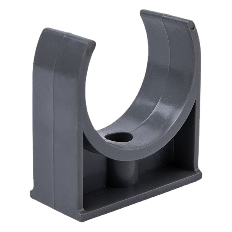 Хомут для труб Rongsheng из ПВХ, для дренажных и канализационных труб, U-образный, пластиковый, с низким основанием, для труб 25-32 мм