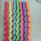 Производитель поставляет 1,8 грамма утолщенных винтовых воздушных шаров, спирали, закрученные воздушные шары, шарики KTV Оптовые