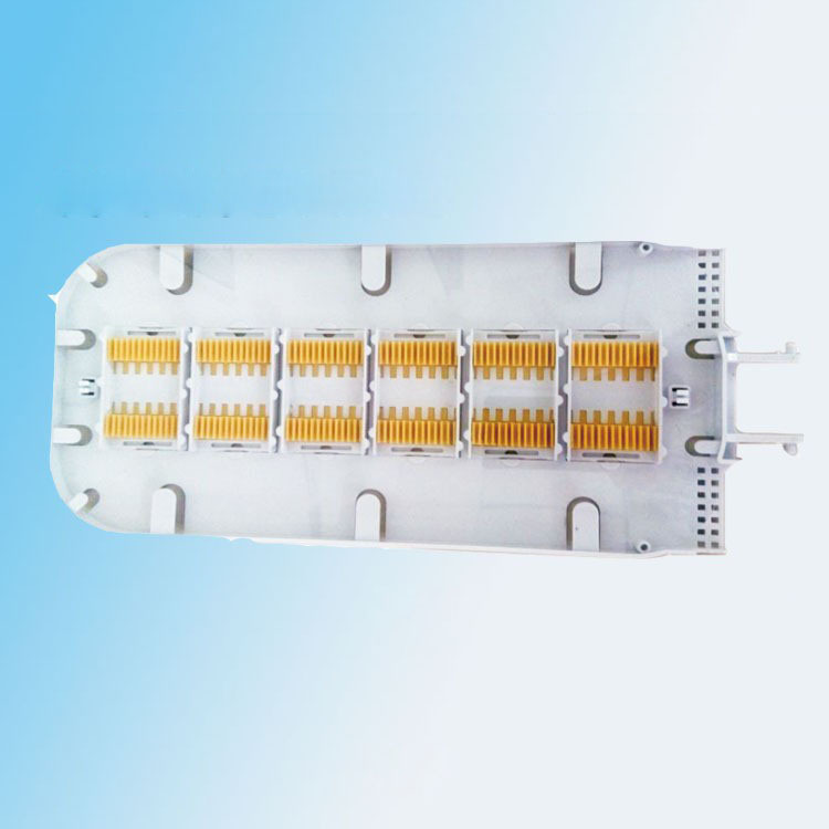 ABS熔纤盘72芯壁挂插片式