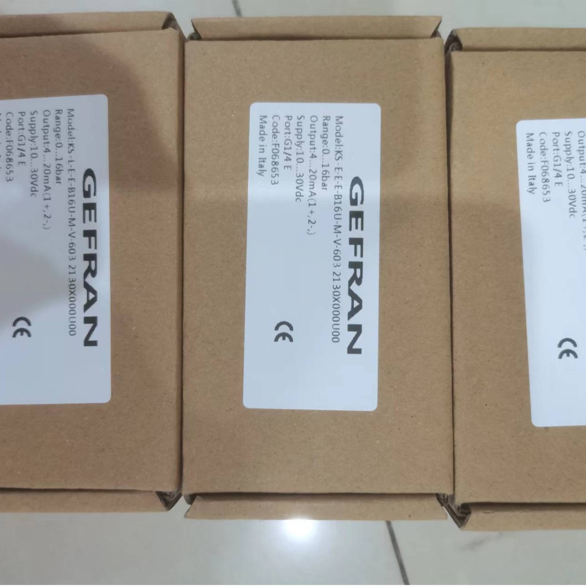 现货KS-E-E-Z-B04C-M-V-530杰弗伦gefran压力传感器