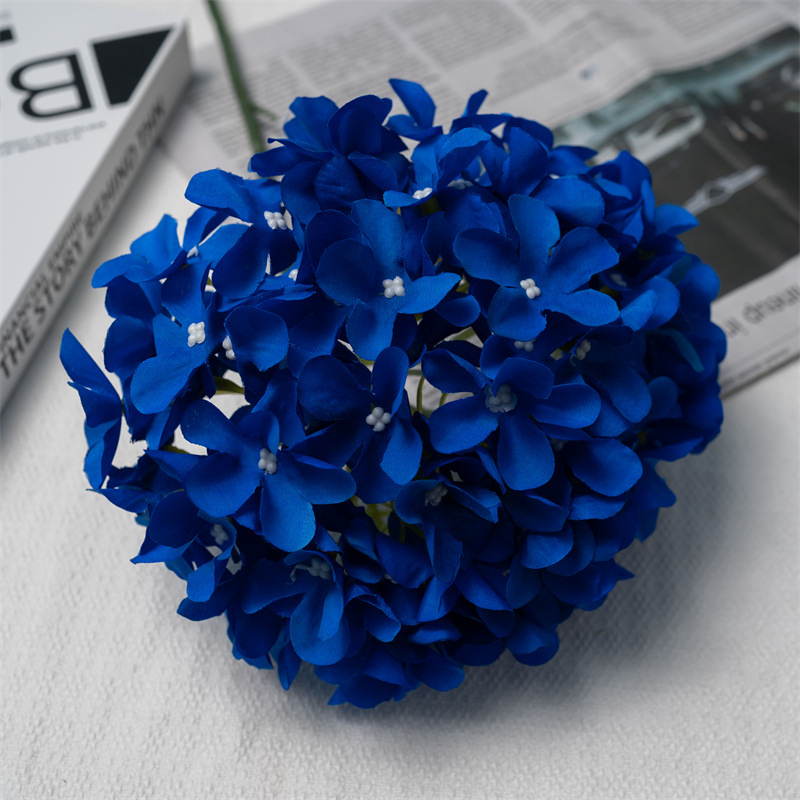 블루 90 롤리팝 수국 (잎 없음)