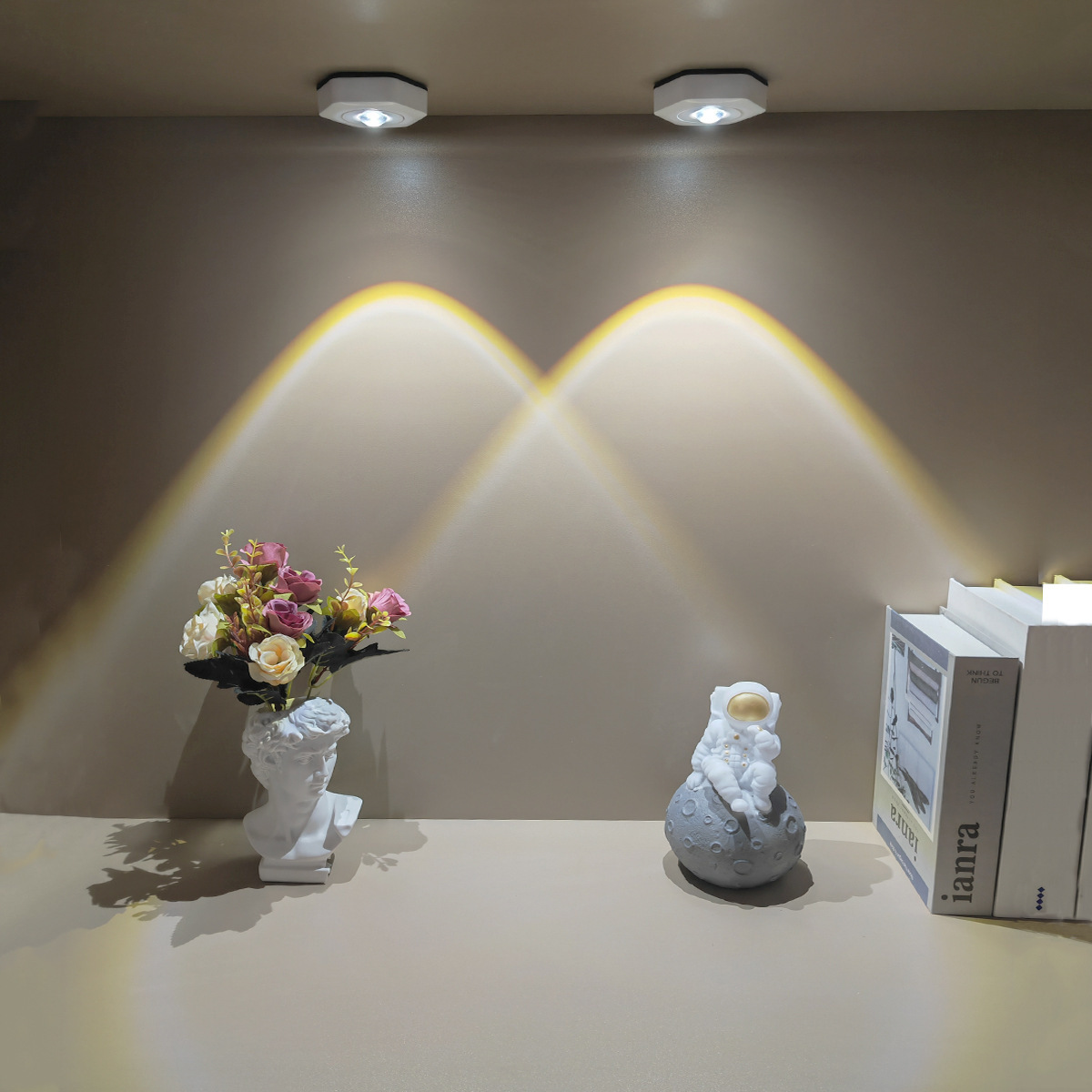 Lámpara LED táctil de puesta de sol — luz decorativa de ambiente fotográfico, modelo popular transfronterizo