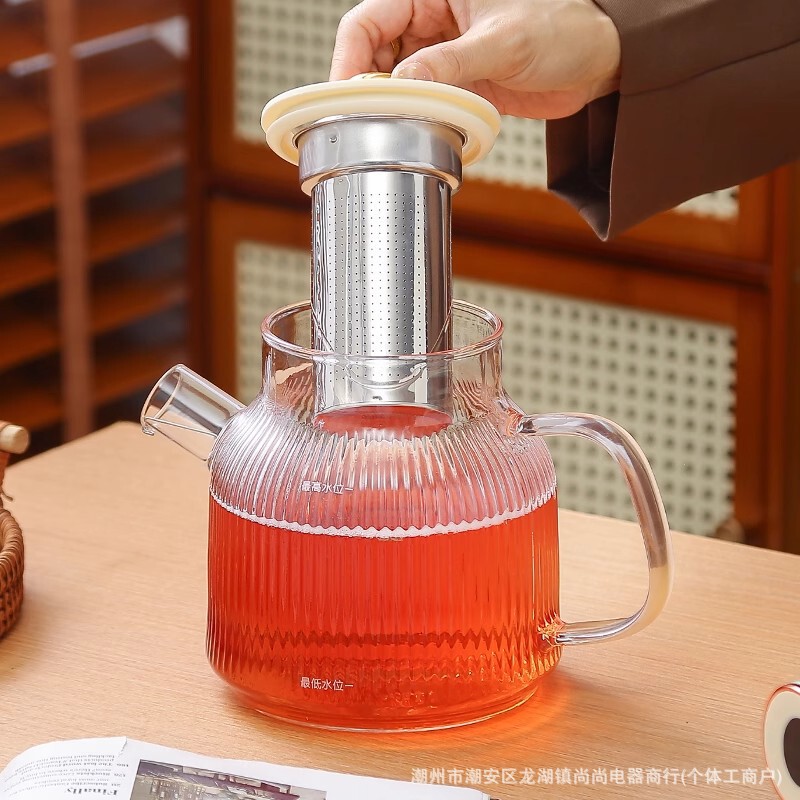 养生壶配件单壶的壶身单卖通用玻璃壶可用电陶炉分体养生壶加厚壶|undefined