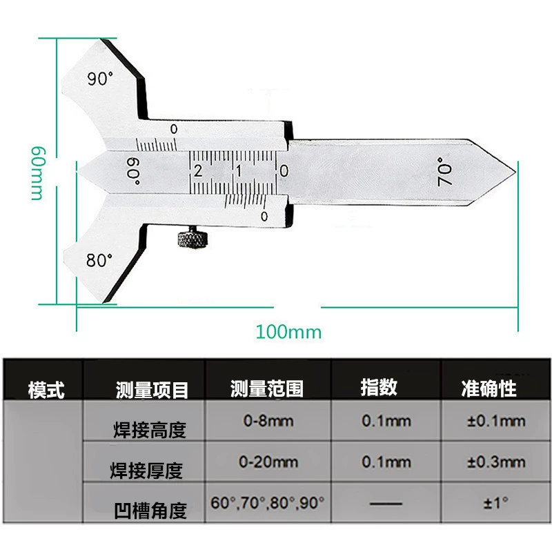 0-20 мм сварной шов шов шов шов прибор сварной шов из нержавеющей стали