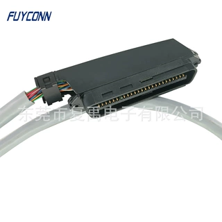 供应RJ21 25对网线 Telco Cable 50p 90度壳大对数线缆