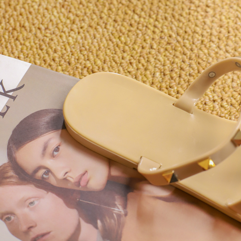 Jelly Heißer verkauf Einfache Mode Kristall Schuhe Kühlen Hausschuhe frauen Sommer_voghion.com