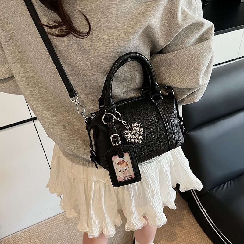 Nicho de tendencia, bolsos de mano de alta calidad, bolsos de mano de mujer 2025, bolsos de Boston nuevos, bolsos de mochila retro versátiles