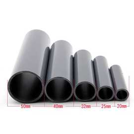 三厘PVC管硬水管给水管塑料硬管水族20管子25空心32配件50管件110