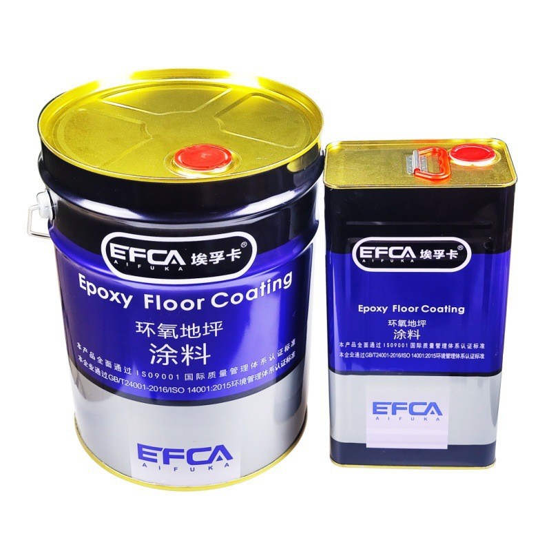 Epoxy colored sand floor paint factory workshop mall self leveling cement floor paint imitation marb