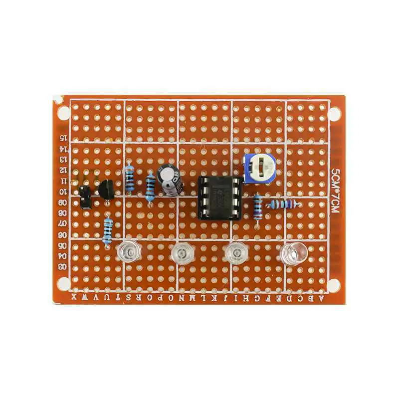 Electronic practice for beginners for elementary school students, DIY, circuit