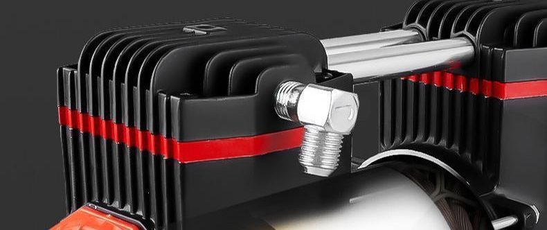 New air pump, air compressor, oil-free, silent, high-pressure air pump for woodworking, auto repair, and spray painting