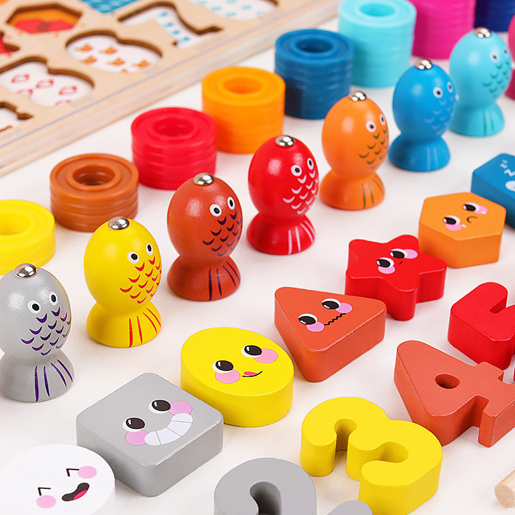 Bloques de construcción personalizados para bebés y niños, ensamblaje de madera, juguetes para bebés 1 inteligencia beneficiosa 2 años 3 rompecabezas 6 niños y niñas educación temprana