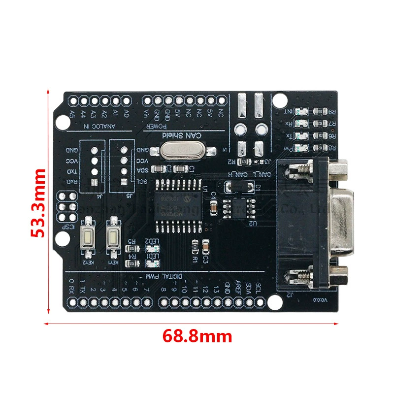 Модуль MCP2515 CAN-BUS Shield, плата расширения для разработки, плата для связи по протоколу CAN