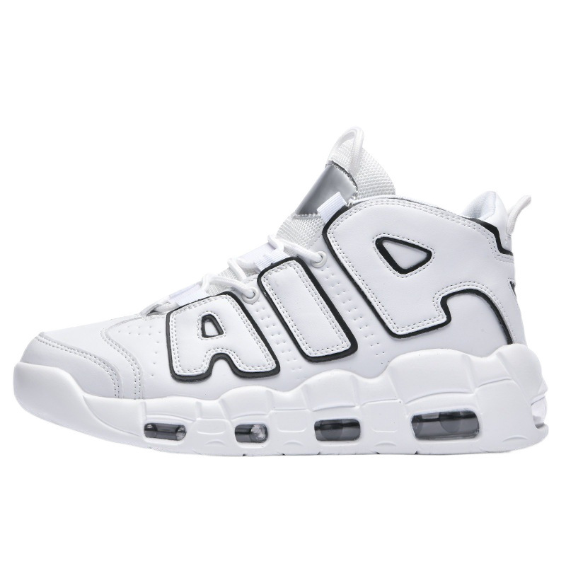 Otoño transfronterizo de hombres zapatos de baloncesto de gran tamaño de cuero amortiguador zapatos de aire zapatos deportivos ligeros zapatos de moda zapatos casuales zapatos de hombre image 5