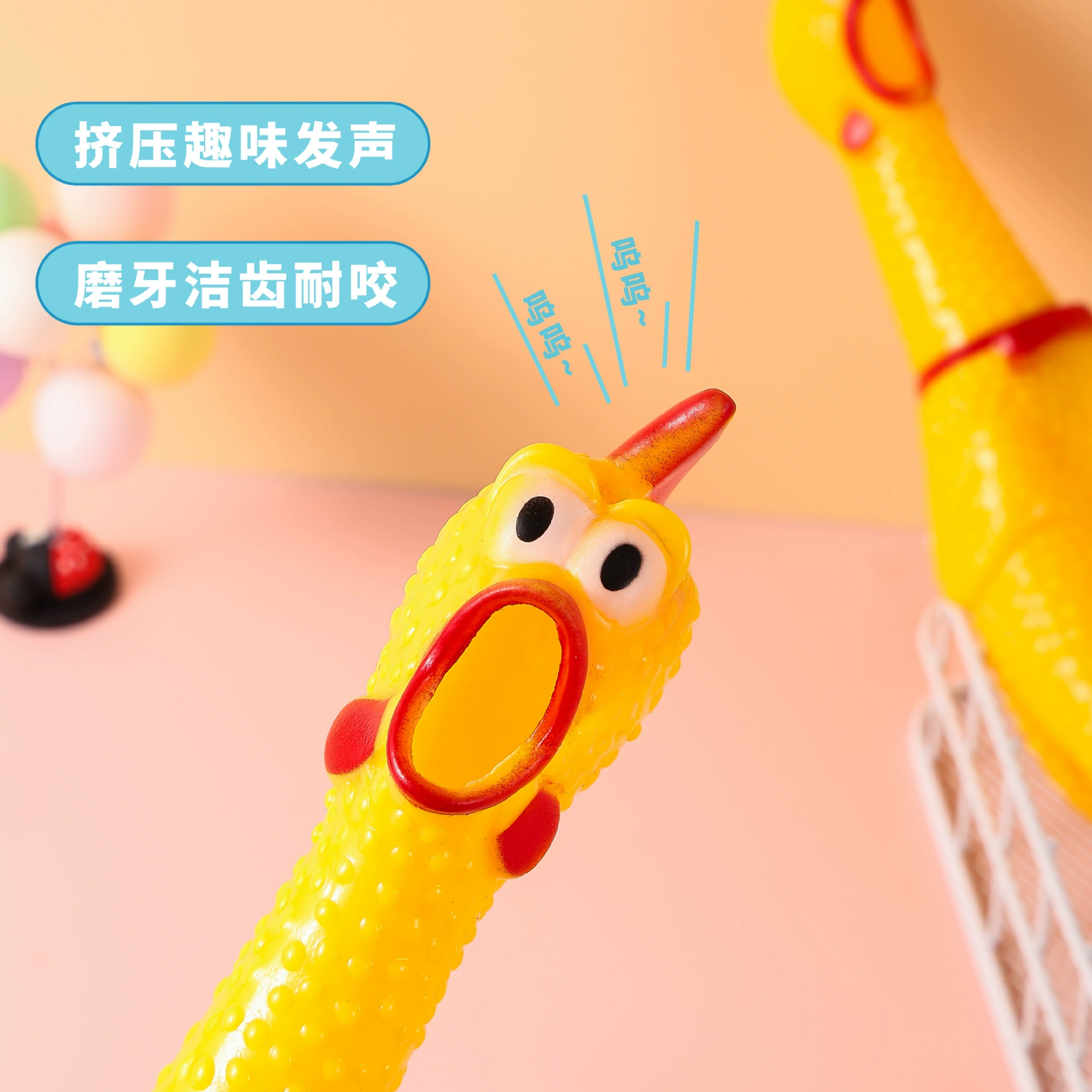 Toy plastic, screaming chicken, wholesale, makes sounds