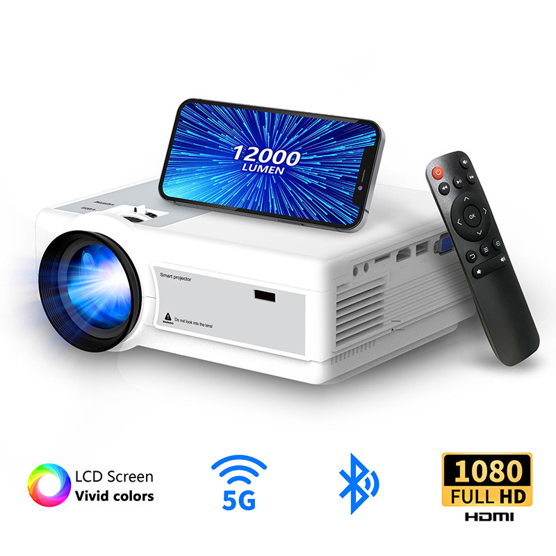 Cross-Border L36P Projector Ultra-High Definition 4K Wireless Mobile Phone Screen Projection Home Theater Living Room Wall Projection Projector