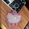 6cm pink [hand-woven hat] [Silver hardware] [35# lobster buckle + 30# flat circle + 8-character buckle]