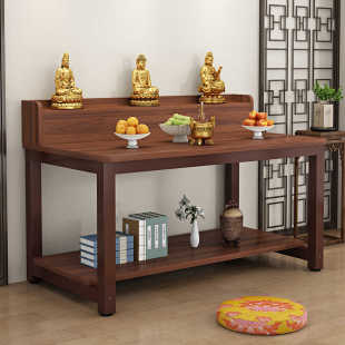 Buddhist Shrine Sacred Table Shentai Fragrant Case Home God of Wealth Buddha Futai Immortal Bodhisattva Guan Gong Middle Hall New Chinese Shentan Tribute Table