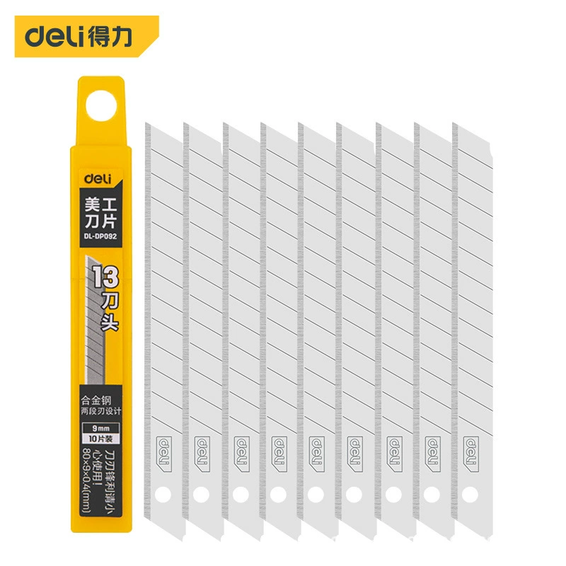 得力 Small big blade, 9mm, 18mm, increased thickness, 25mm