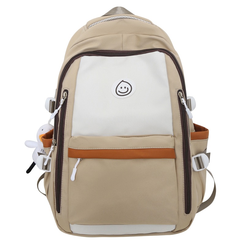 Mochila de hombro femenino sentido superior insfeng versión coreana de la mochila de estudiantes de secundaria y secundaria simple mochila de estudiantes universitarias