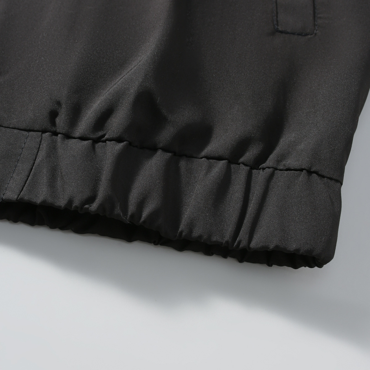 Men's Colour-blocking Windproof Cardigan Jacket With High Collar_voghion.com