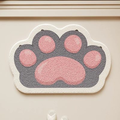 Floor Mat, Japanese and | Avtomobil döşəmə paspasları - claw-brown-bear-4060cm-imitation-cashmere