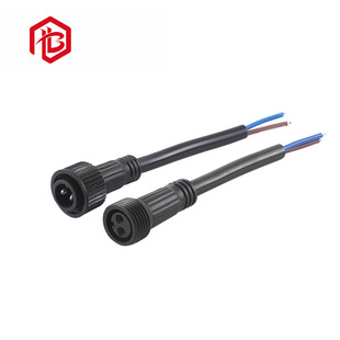 Factory Direct Black Big Head Waterproof Plug Solar Panel Guardrail Tube Engineering Waterproof Connector