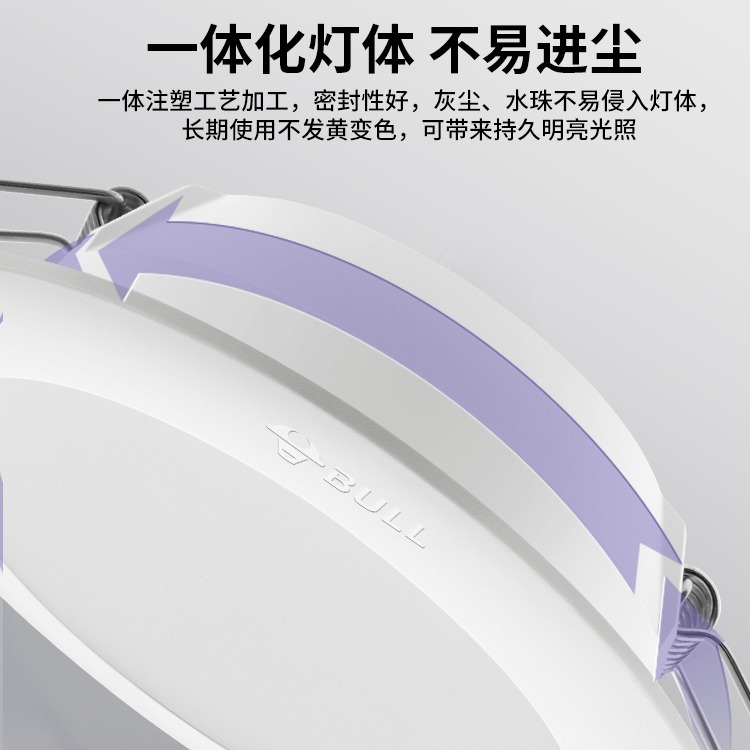 (2개) LED DOWNLIGHT 임베디드 천장 구멍 빛 가정용 어두운 배럴 빛 간단한 램프 스포트라이트 황소의 눈 램프